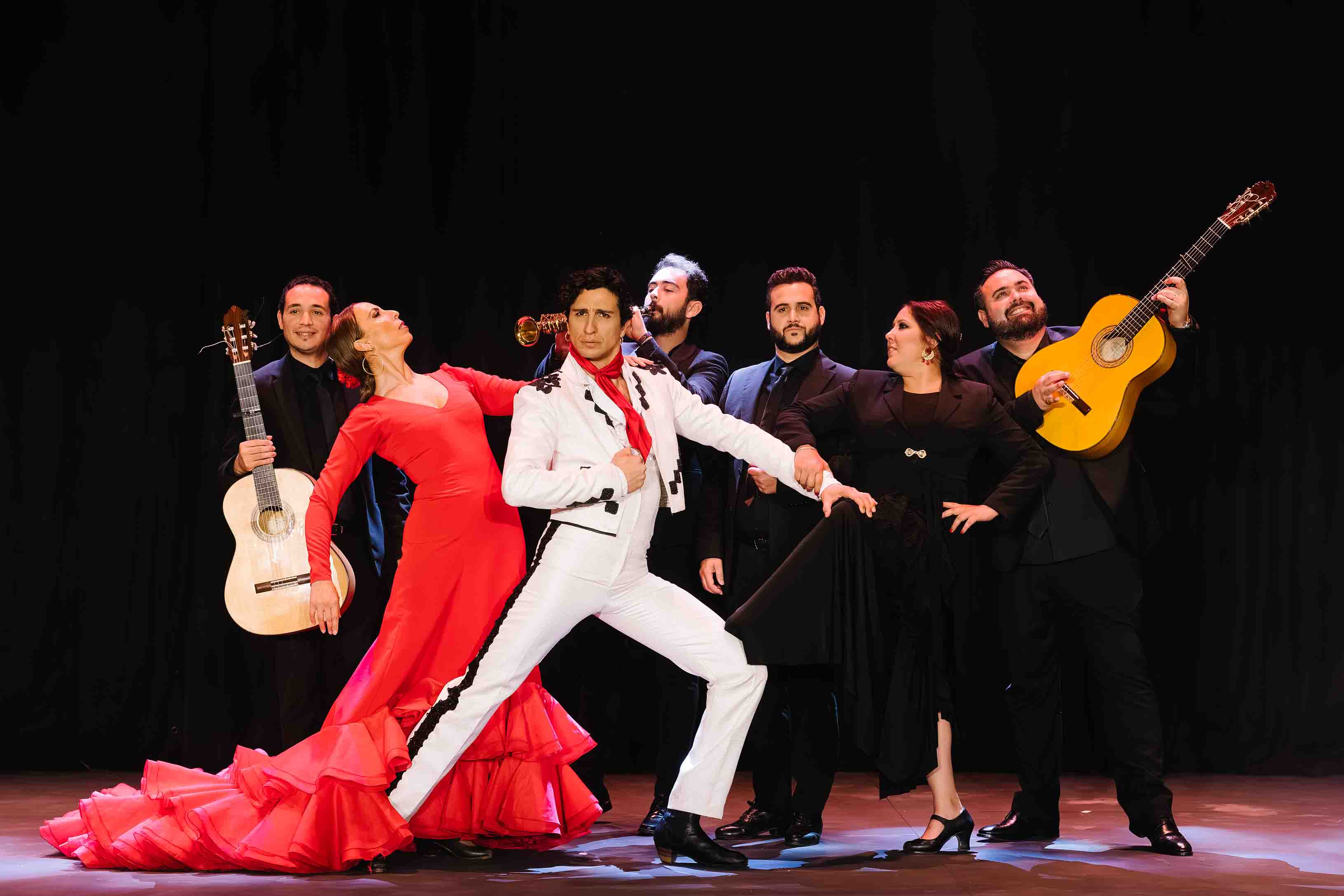 A man from the Royal Opera of Madrid dancing flamenco - Authentic Flamenco in Montreal: A Traditional Spanish Show