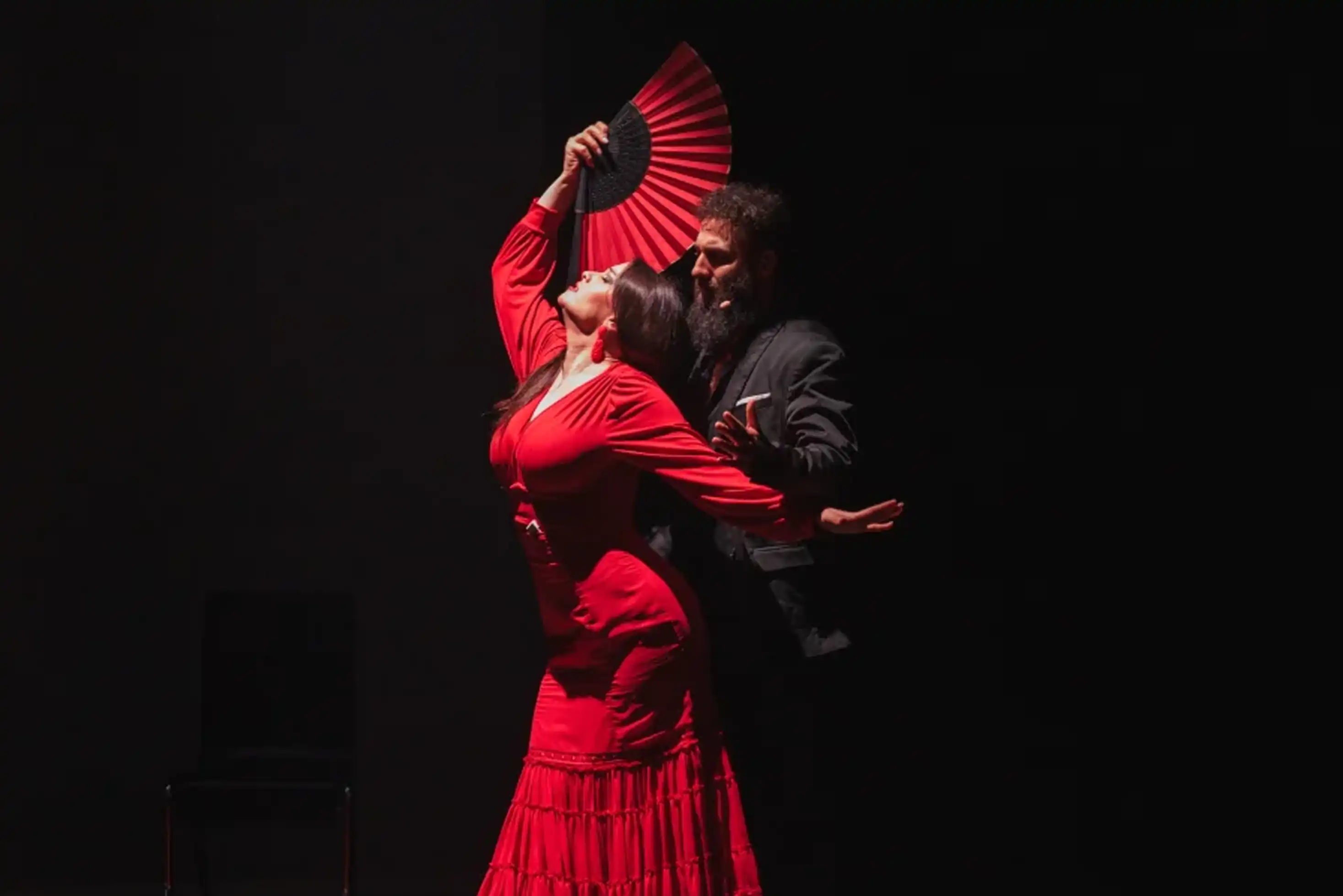 A man from the Royal Opera of Madrid dancing flamenco - Authentic Flamenco in Manchester: A Traditional Spanish Show